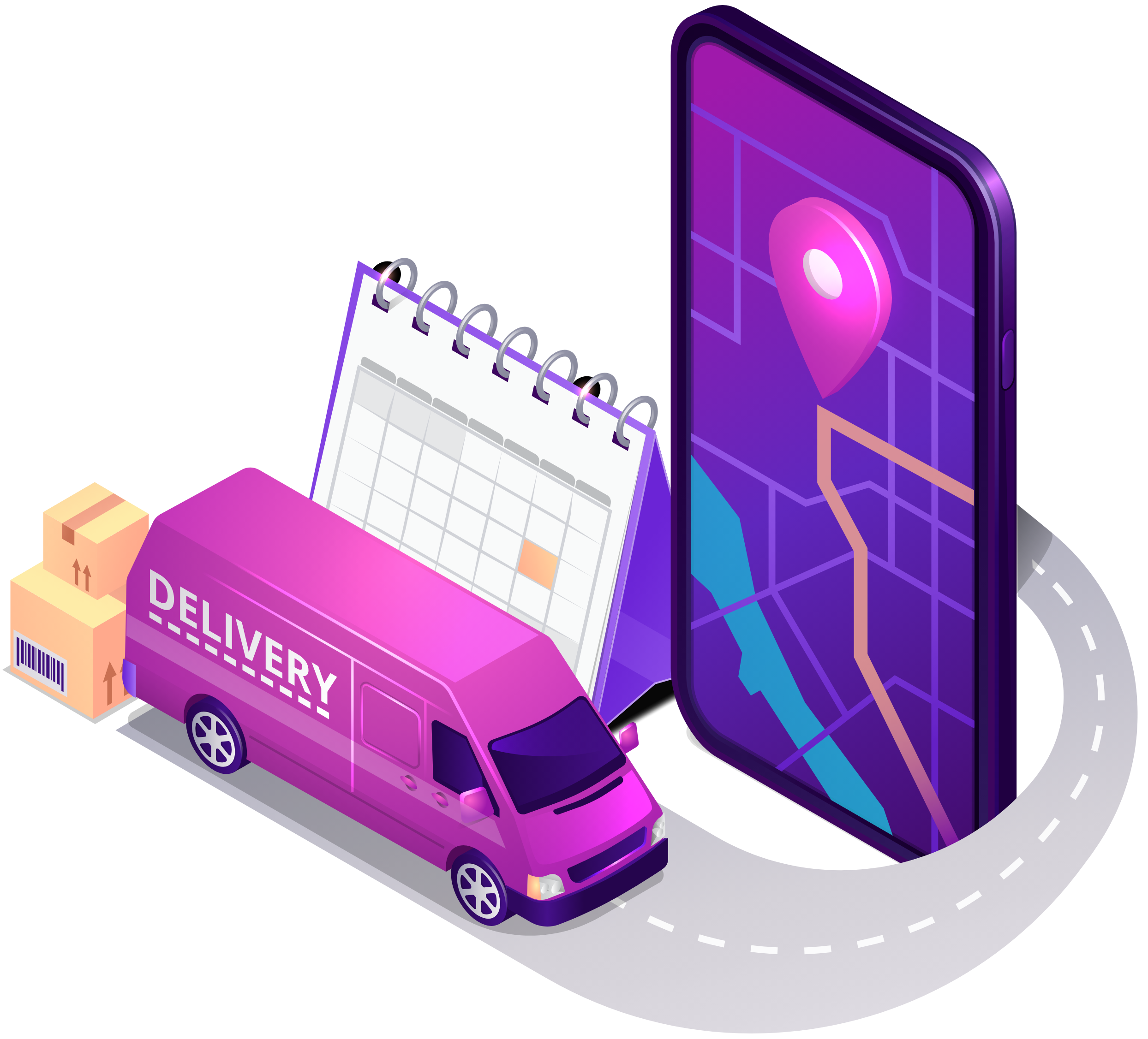 Delivery Illustration